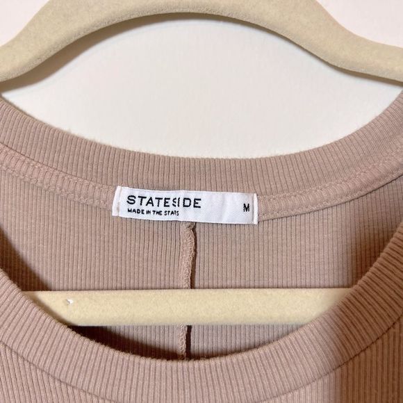 ☀️steal this one👏🏻Stateside size M nude/tan gorgeous maxi dress - Picture 2 of 4